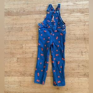 Christian Robinson scientist polka dot overalls microscope